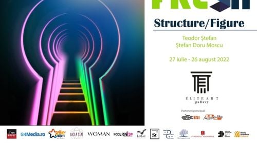 Elite Art Gallery găzduiește expoziția intitulată Structure/Figure, a celor doi artiști, Teodor Ștefan și Ștefan Doru Moscu (Parteneriat)