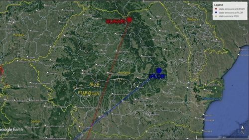 Explozia meteoritului care a căzut în 11 iulie a fost înregistrată de stațiile Institutului Național pentru Fizica Pământului