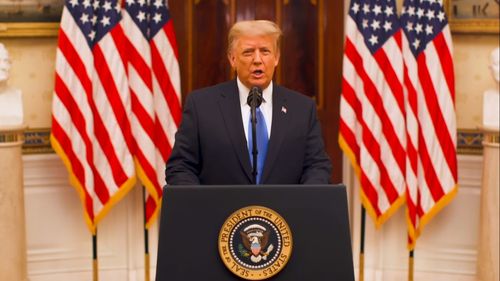 VIDEO În discursul de adio, Donald Trump a declarat că se va ruga pentru succesul noii administrații, fără să rostească numele lui Joe Biden