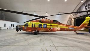 DSU: Prima misiune de salvare montană a elicopterului Black Hawk / Un tânăr e căutat de duminică după ce a dispărut pe munte, în Munții Bucegi
