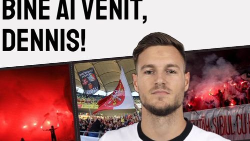 Dennis Politic a fost împrumutat la FC Hermannstadt / FCSB: ”Clubul nostru îi mulțumește pentru contribuție”