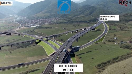 VIDEO CNAIR prezintă „cel mai complicat nod rutier din România”: lângă Sibiu / ”Conține numeroase poduri, pasaje și chiar viaducte, pe trei niveluri”