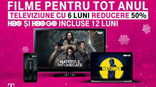 (P) La Telekom Romania, iarna aceasta, clienții se pot bucura de Smartphone-uri la 0 euro, televiziune cu 50% reducere șase luni și HBO gratuit un an de zile