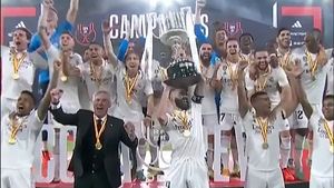 VIDEO Real Madrid a câştigat Cupa Spaniei pentru a douăzecea oară / Rodrygo a reuşit dubla în meciul cu Osasuna, scor 2-1