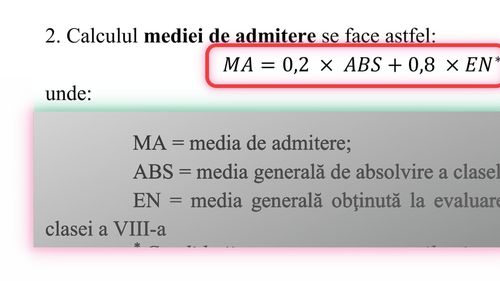 Eliminarea mediei claselor V-VIII pentru admiterea la liceu, luată în calcul de ministrul Educației