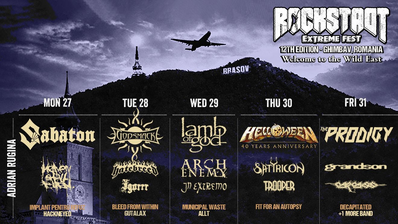 Rockstadt extreme fest confirmă două noi nume și lansează „Behind the leather” (Parteneriat)