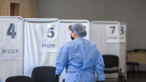 Centrul de vaccinare de la Spitalul Județean Târgu Jiu se închide din cauza lipsei de activitate / În locul lui va funcționa Centrul de Evaluare COVID