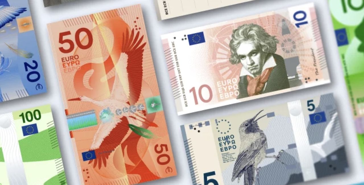 FOTO Cum vor arăta noile bancnote euro / Au rămas 10 variante finale, toți cetățenii europeni pot vota / ”Vor consolida identitatea noastră comună” / De când vor intra în circulație