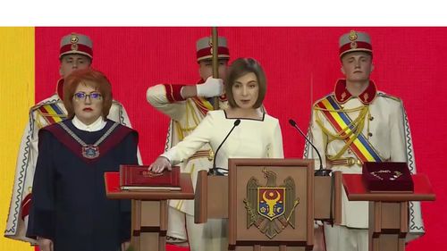 Maia Sandu a depus jurământul de învestire ca președintă a Republicii Moldova: „Primesc acest nou mandat, în primul rând, cu smerenie, dar și cu determinare”