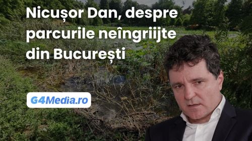 INTERVIU (II) Nicușor Dan despre parcurile neîngriijte din București, Prelungirea Ghencea și pistele de biciclete