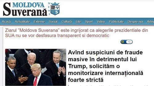 Pastila de râs: Un ziar din Republica Moldova e îngrijorat că alegerile din SUA nu vor fi corecte și cere monitorizare internațională