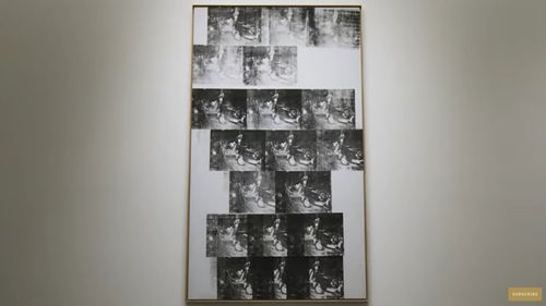 VIDEO Pânza ”White Disaster” al artistului american Andy Warhol a fost vândută într-o licitație de două minute, prin telefon, pentru 85 de milioane de dolari