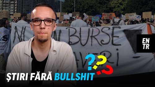 VIDEO Știri fără Bullshit Ep. 52: Burse tăiate, Guvern reciclat, influencer abuziv și F-16 la un euro