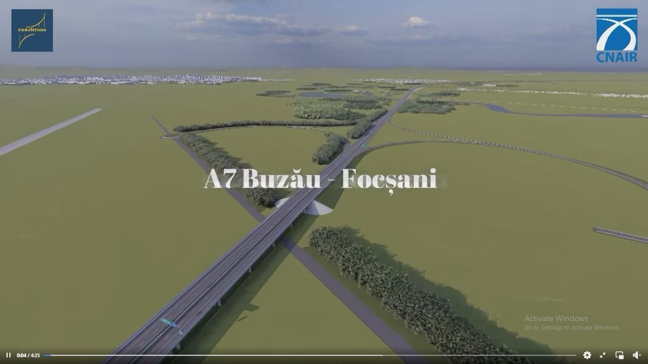 Umbrărescu a câștigat contractele pentru loturile 1 și 4 ale Autostrăzii A7 Buzău – Focșani