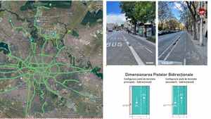 Plan pentru sute de km de piste de biciclete în toate cartierele din București / Ce dimensiune vor avea benzile și cum vor fi afectate parcările / Care sunt primele bulevarde cu biciclete