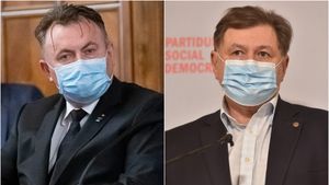 Nelu Tătaru și Alexandru Rafila, declarații împreună după negocieri/ Rafila: Există consens în urma discuțiilor. Presiunea asupra oamenilor și discriminarea trebuie să înceteze/ Tătaru: Am discutat foarte mult despre măsuri de urgență