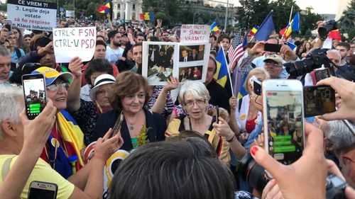 Ana Blandiana: Mă simt profund umilită pentru sutele de ore petrecute în Piața Victoriei