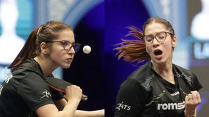 Bianca Mei-Roșu a câștigat aurul în proba de dublu feminin la Europenele Under-21 de tenis de masă/ România s-a întors de la Sarajevo cu cinci medalii
