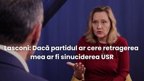 Interviu Elena Lasconi despre alegeri, negocieri cu Bolojan și jobul soțului