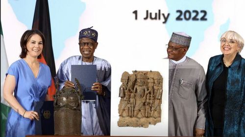Germania a predat Nigeriei primele bronzuri de Benin, furate în perioada colonială