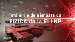 LIVE VIDEO Întâlnirile de Sâmbătă cu Fizica de la laserul de la Măgurele: au început cursurile pentru pasionații de știință
