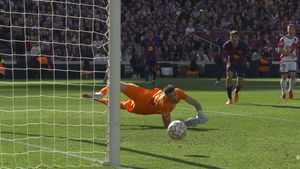 FC Barcelona, victorie scurtă cu echipa lui Rațiu, Rayo Vallecano, scor 1-0