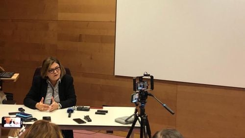 Comisarul pentru transporturi, Adina Vălean: Azi vom semna o declarație care se referă la o cooperare extinsă cu Moldova, Ucraina și Georgia/ Discutăm hărțile de infrastructură cu cele trei țări