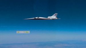 Un avion al NASA a depășit bariera sunetului în cadrul primului zbor de testare supersonic