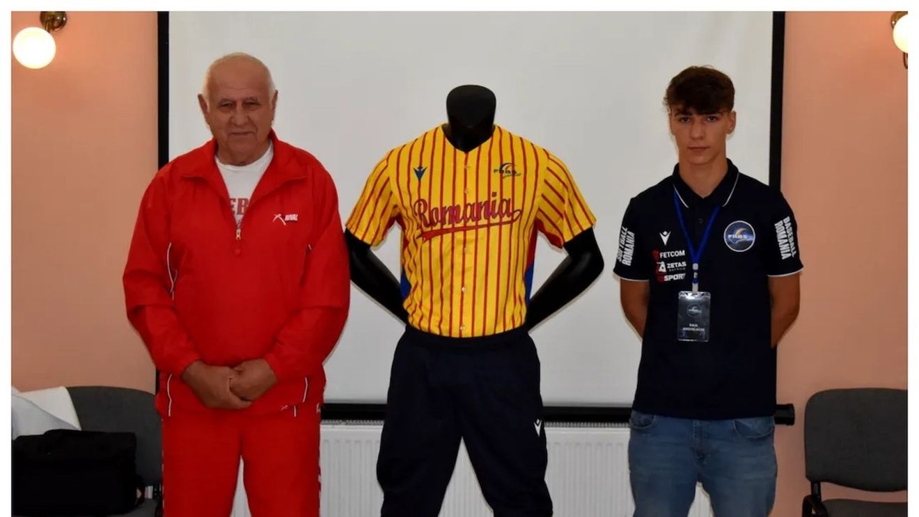 A fost prezentat tricoul oficial al echipei naționale de baseball a României / Federația de baseball a lansat o campanie pentru a strânge fonduri: 100 de tricouri sunt vândute cu 1.000 de lei bucata