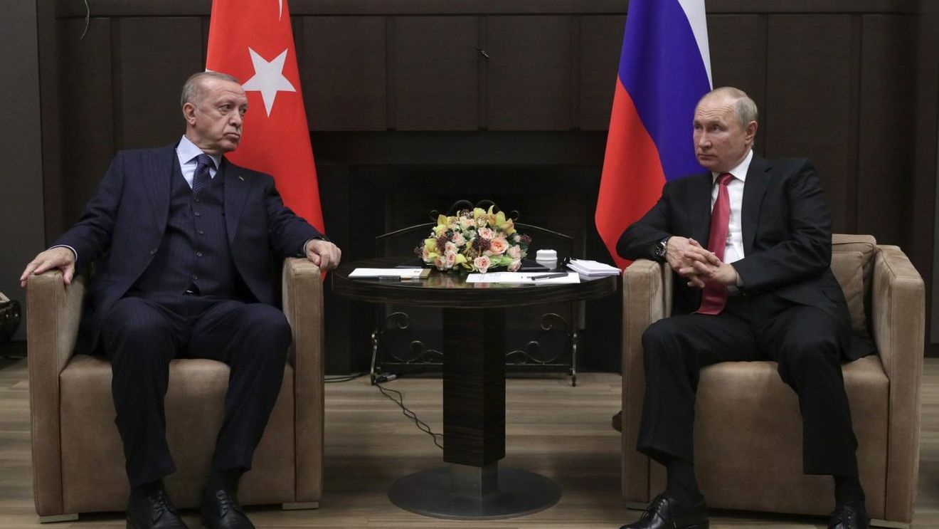 Putin și Erdogan au discutat marți la telefon despre războiul din Ucraina