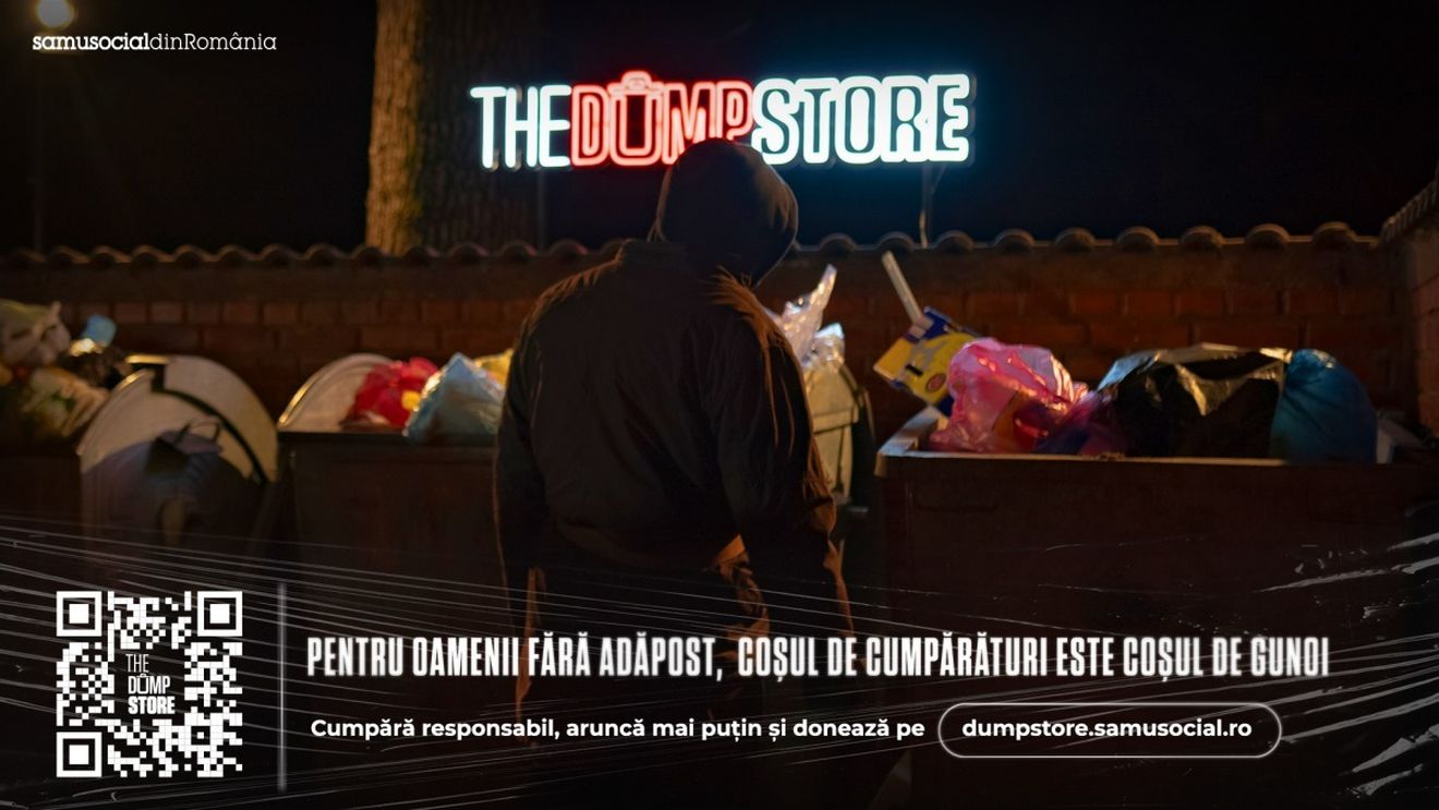 S-a deschis The DumpStore – primul magazin din care nu vrei să cumperi nimic (P)