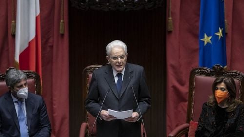 Sergio Mattarella a depus jurământul pentru al doilea mandat de preşedinte al Italiei