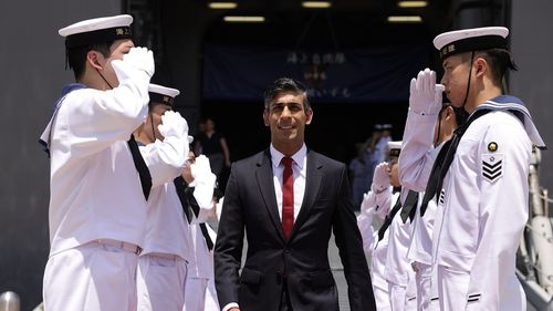 Premierul britanic Rishi Sunak urmează să semneze un acord de cooperare militară cu Japonia, în marja summitului G7 de la Hiroshima, pe fondul amenințării tot mai mari pe care o reprezintă China