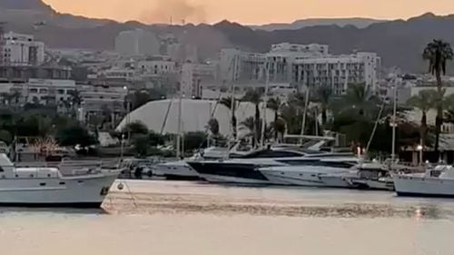 O dronă a lovit un hotel din orașul turistic israelian Eilat