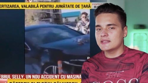 VIDEO Selly, farsă pentru România TV, după ce postul a dat un fake despre el / Alte posturi TV și publicații au preluat falsul accident al vloggerului