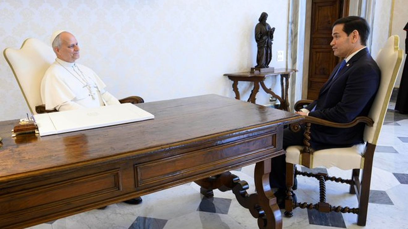 Discuţiile dintre secretarul de stat american Marco Rubio şi Papa Leon s-au concentrat pe „necesitatea de a lucra neobosit pentru pace”