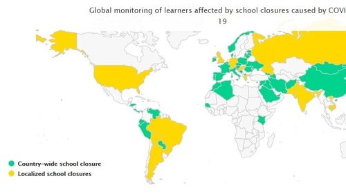 Numărul elevilor și studenților afectați de închiderea școlilor a depășit 500 de milioane la nivel global