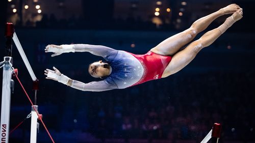 Statele Unite au depășit România la palmaresul titlurilor mondiale la gimnastică, după ce au cucerit a opta medalie de aur la Liverpool