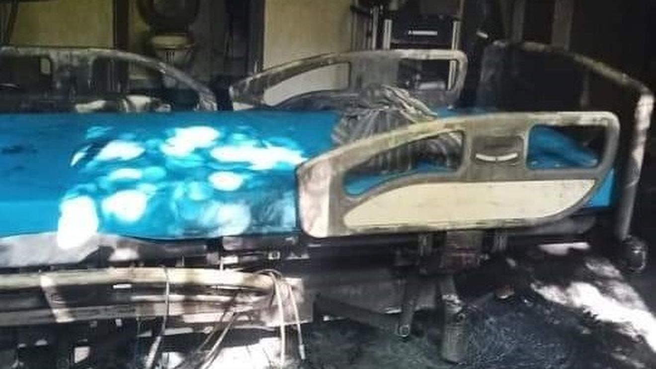 FOTOGALERIE Cum arată secția ATI distrusă de incendiu la Spitalul de Boli Infecțioase din Constanța