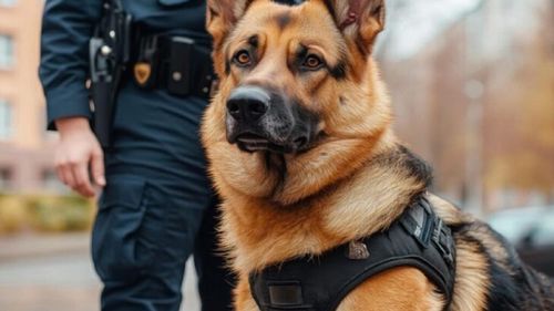 Un câine polițist a făcut o captură impresionantă. Raven a condus ofițerii la drogurile și banii îngropați de traficanți sub podea