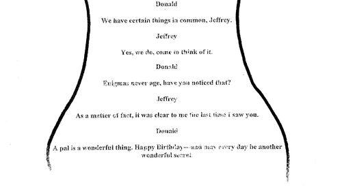 Democraţii din Congres fac publică o felicitare către Jeffrey Epstein cu aluzii sexuale, care ar avea semnătura lui Donald Trump / Preşedintele a negat