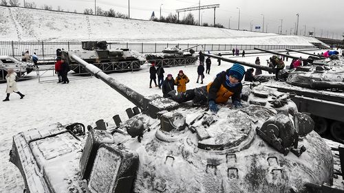 Un muzeu rusesc dedicat celui de-al Doilea Război Mondial, de lângă Sankt Petersburg, expune "trofee" ucrainene