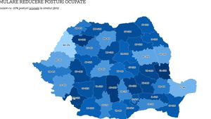 BREAKING Galați, Argeș, Sălaj, Prahova și Mehedinți - județele cu cele mai multe concedieri în primării cerute de premierul Ilie Bolojan / Bihor, Tulcea, Bacău, Vaslui și București - cel mai puțin afectate / Vezi situația pe localități