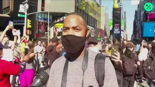 VIDEO Americanii se bucură în stradă pentru victoria președintelui ales, Joe Biden