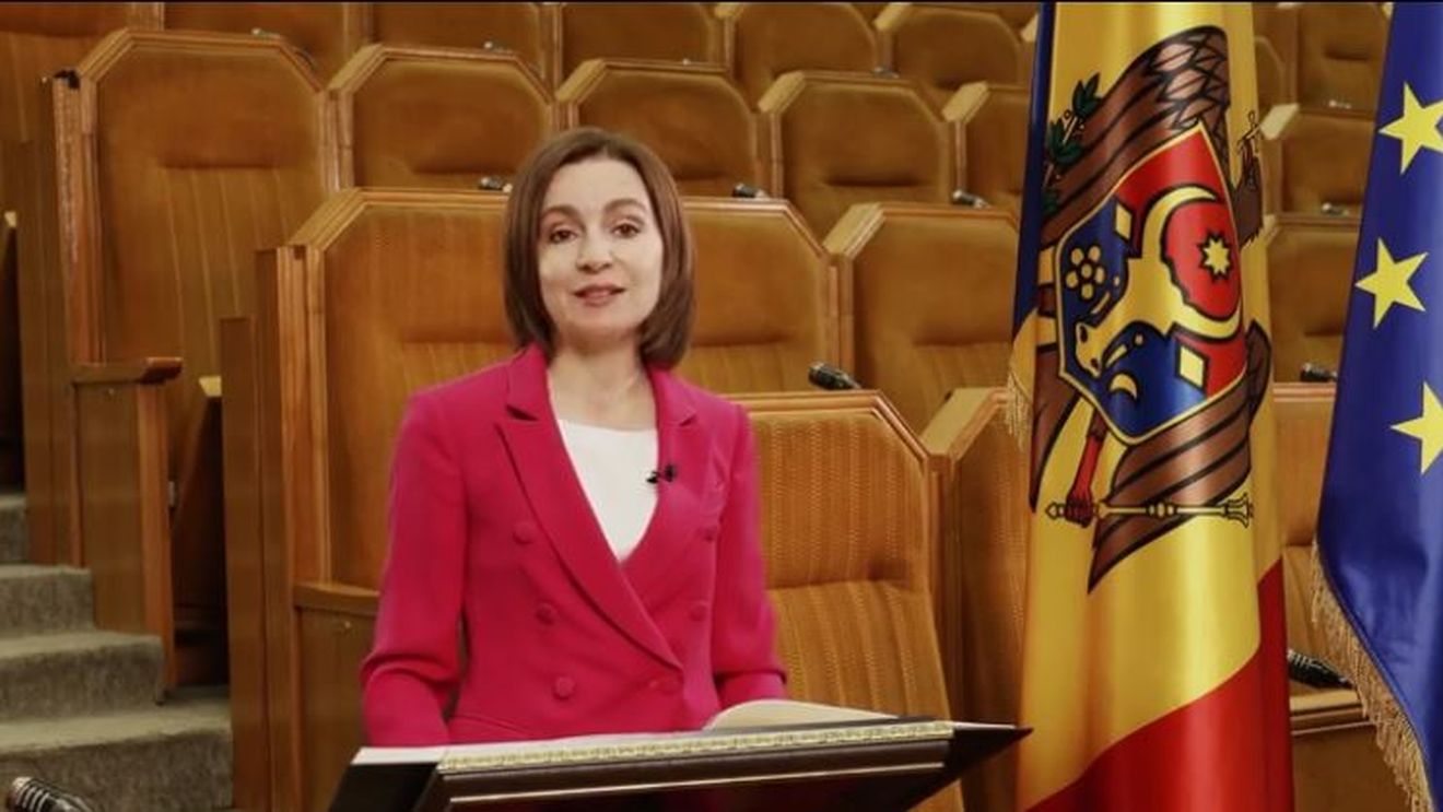 VIDEO Liderii de la Chișinău îndeamnă la solidaritate la 30 de ani de la declararea independenței față de URSS