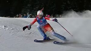 Campioana olimpică Michelle Gisin, transportată cu elicopterul la spital după ce a căzut la un antrenament