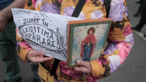 Jandarmeria a dat 87 de amenzi de peste 80.000 lei în urma protestului violent al AUR