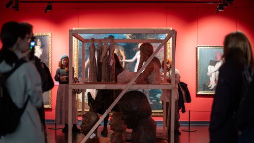 O zeitate protectoare, artefact din perioada romană, vedetă la expoziția despre istoria Muzeului Judeţean Mureş