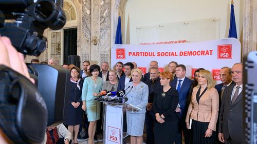 Viorica Dăncilă s-a ținut de glume după ședința CEx al PSD: ”Da, am țipat, mi-am urecheat colegii”