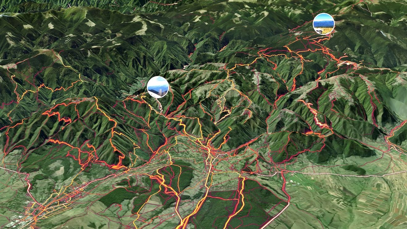 Potecile măgărușilor / Fascinanta rețea de sute de km de poteci pastorale de deasupra Sibiului / Sunt străbătute doar de ciobani și de foarte puțini drumeți, alergători, bicicliști și pasionați de enduro